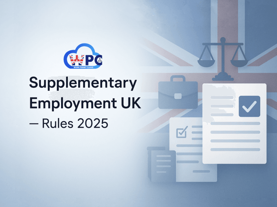 Supplementary Employment in the UK: What’s Allowed Under the 2025 Immigration Rules
