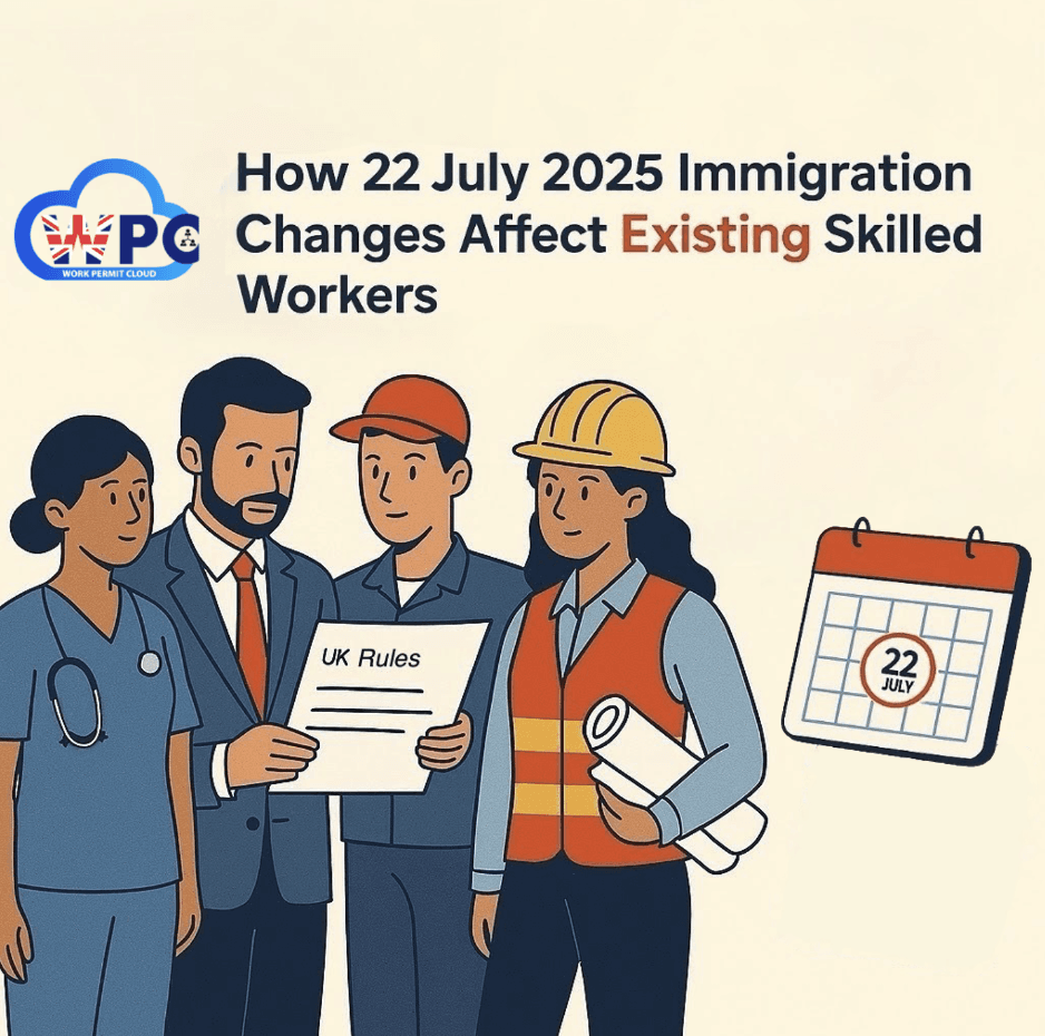 How 22 July 2025 Immigration Changes Affect Existing Skilled Workers