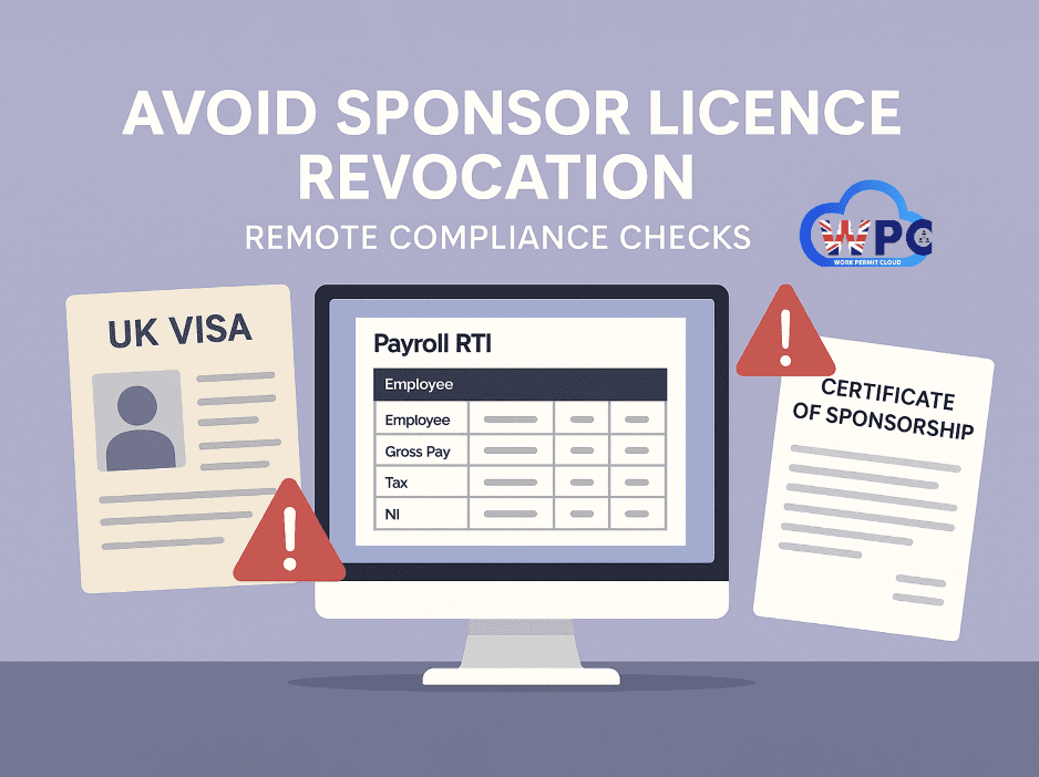 Avoid Sponsor Licence Revocation: How the Home Office Remotely Monitors Your Sponsor Licence Compliance