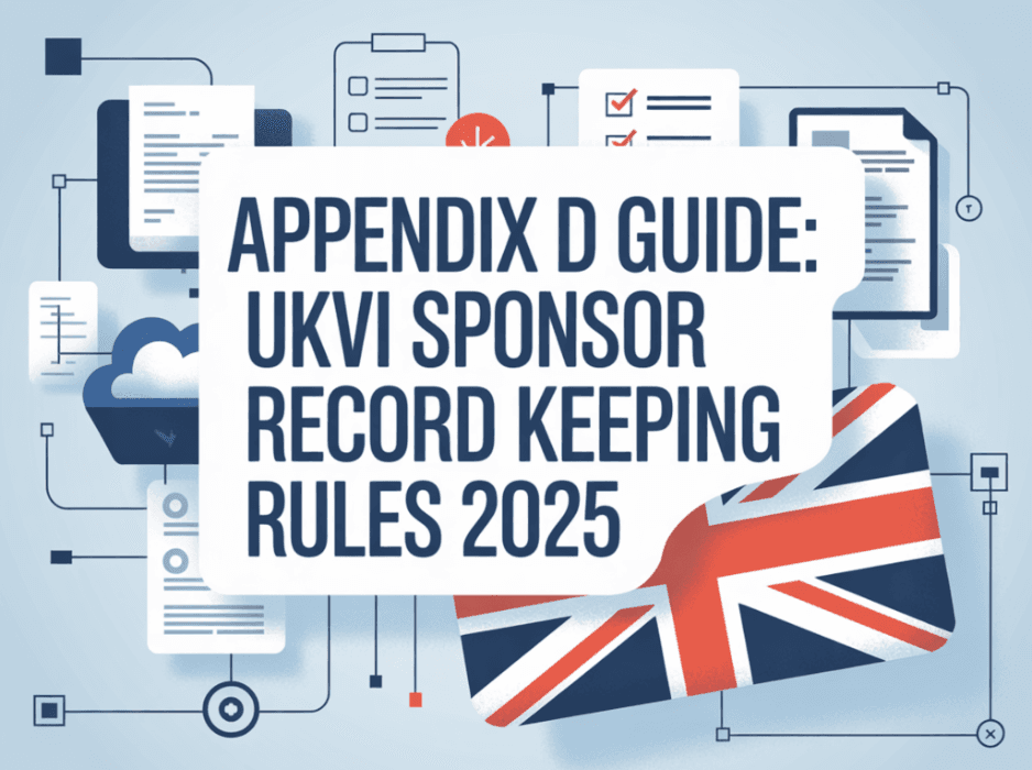 Appendix D Guide: UKVI Sponsor Record-Keeping Rules 2025